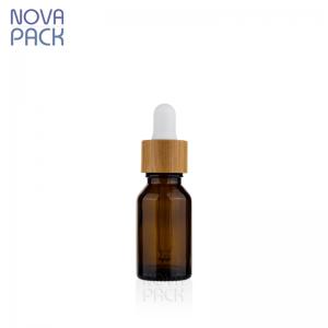 15ml bamboo dropper bottle