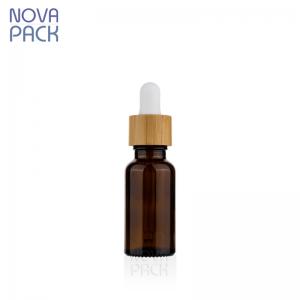 20ml bamboo dropper bottle