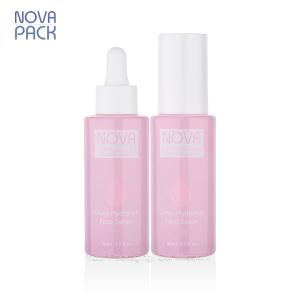 50ML Pink Glass Dropper Bottle