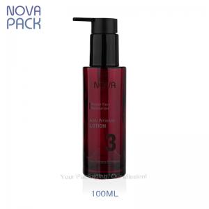 100ML Colored Glass Bottle With Long Nozzel Pump