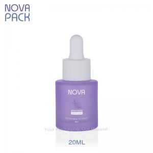 20ml purple dropper bottle