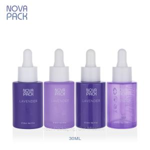 30ML Purple Glass Dropper bottle