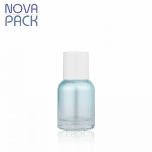 40ml glass bottle with cap reducer,gradient pearl color